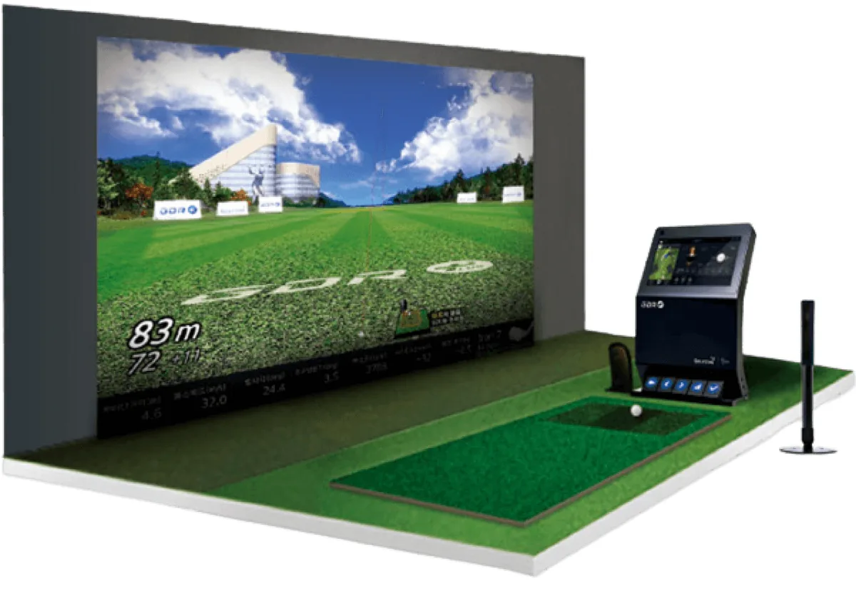 GOLFZON GDR Plus の打席構成