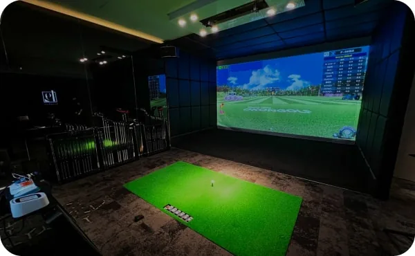 OK ON GOLF を設置した打席