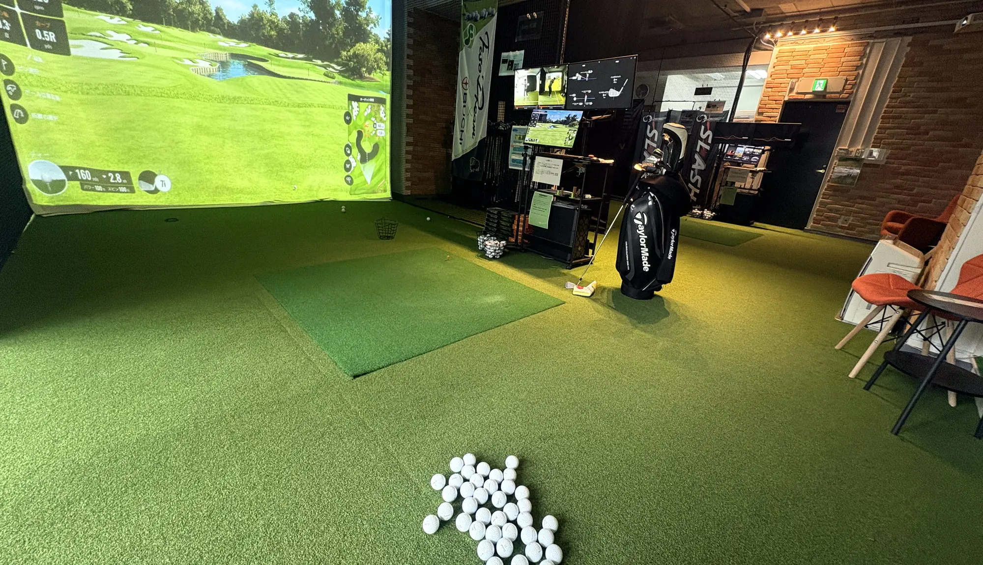TERVEX GOLF 東神田店の店内