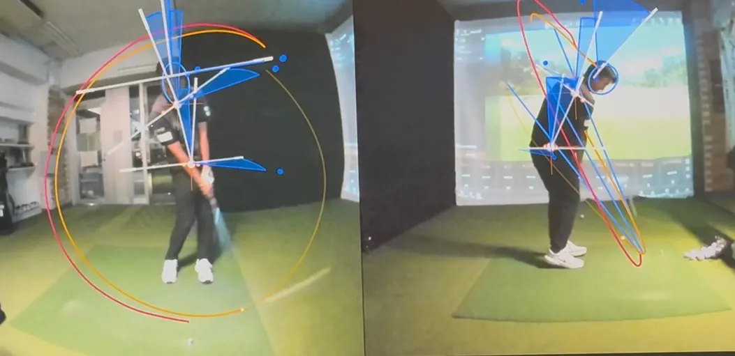 ツアー選手によるスイング解析(TERVEX GOLF)